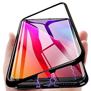 hoesje Voor Samsung Galaxy S9 Plus / S9 Magnetisch Volledig hoesje Effen Hard Metaal voor S9 / S9 Plus / S8 Plus