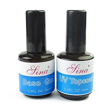 2PCS UV Gel Nail Kits(UV Base Gel&UV Top Coat Gel,14ml) 984496 2016 – $2.19