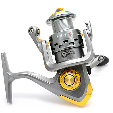 Anmuka Fishing Reel Spinning Reels 5.11 91 Ball Bearings Right-handed / Left-handedSea Fishing / Ice Fishing / Spinning / Jigging Fishing
